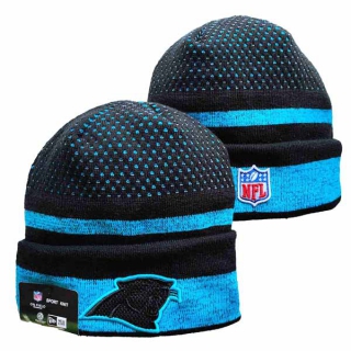 Wholesale NFL Carolina Panthers Knit Beanie Hat 3037