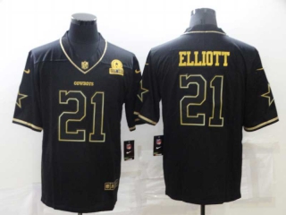 Men's NFL Dallas Cowboys Ezekiel Elliott Nike Jersey (52)