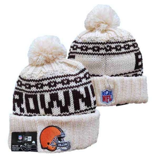 Wholesale NFL Cleveland Browns Knit Beanie Hat 3029