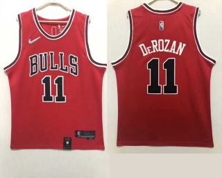 Men's NBA Chicago Bulls DeMar DeRozan 75th Anniversary Nike Jersey (1)