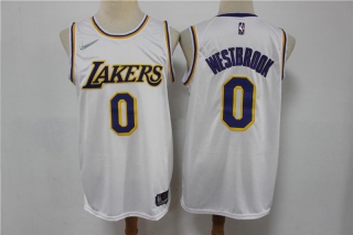 Men's NBA Los Angeles Lakers Russell Westbrook 75th Anniversary Nike Jersey (6)