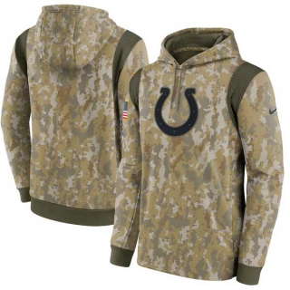Men's NFL Indianapolis Colts Nike Camo 2021 Pullover Hoodie