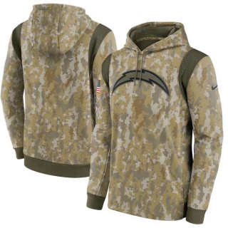Men's NFL Los Angeles Chargers Nike Camo 2021 Pullover Hoodie