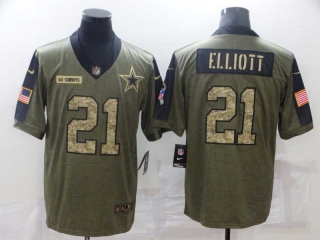 Men's NFL Dallas Cowboys Ezekiel Elliott Nike Jersey (53)