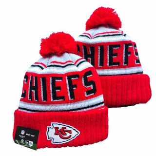 Wholesale NFL Kansas City Chiefs Knit Beanie Hat 3039