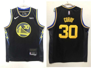 Men's NBA Golden State Warriors Stephen Curry 75th Anniversary Nike Jersey City Edition (26)