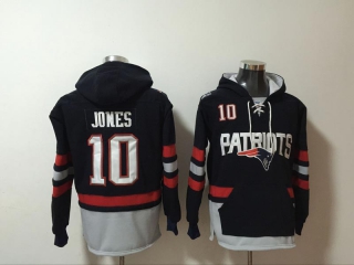 Men's NFL New England Patriots Mac Jones Pullover Hoodie