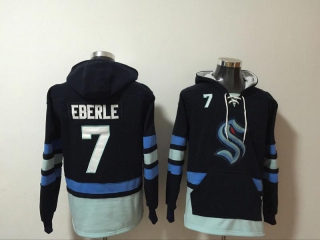 Men's NHL Seattle Kraken Pullover Jordan Eberle Hoodie