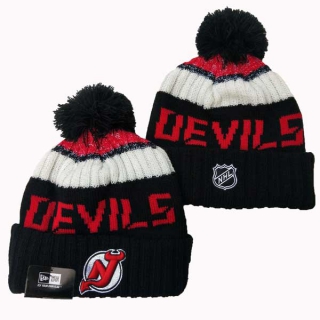 Wholesale NHL New Jersey Devils Knit Beanie Hat 3001