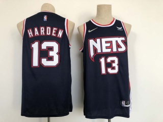 Men's NBA Brooklyn Nets James Harden Nike Jerseys City Edition (9)