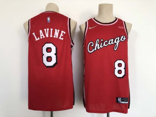 Men's NBA Chicago Bulls Zach LaVine 75th Anniversary Nike Jersey City Edition (4)