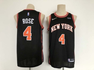 Men's NBA New York Knicks Derrick Rose Nike Jersey City Edition (5)