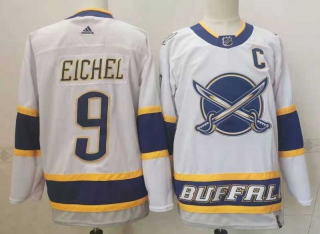Wholesale Men's NHL Buffalo Sabres Jack Eichel Adidas Jersey (8)
