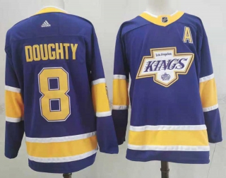 Wholesale Men's NHL Los Angeles Kings Drew Doughty Adidas Jerseys (4)