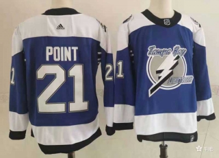 Wholesale Men's NHL Tampa Bay Lightning Brayden Point Adidas Jersey (5)