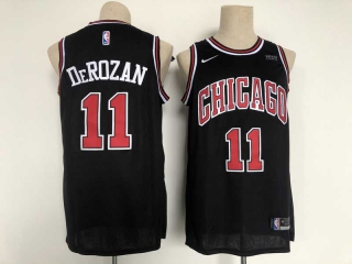 Men's NBA Chicago Bulls DeMar DeRozan Nike Jersey (4)