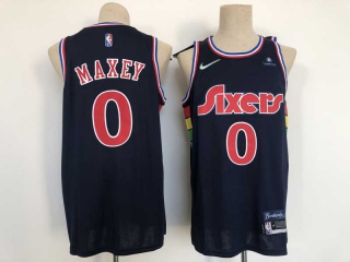 Men's NBA Philadelphia 76ers Tyrese Maxey Nike Jersey (1)