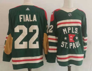 Men's NHL Minnesota Wild Kevin Fiala 2022 Winter Classic Breakaway Jersey