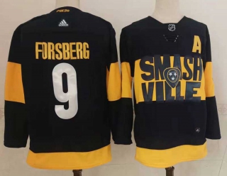 Men's NHL Nashville Predators Filip Forsberg 2022 Smashville Adidas Jersey