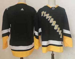 Men's NHL Pittsburgh Penguins 2022 Adidas Black Jersey
