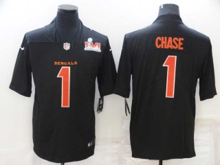 Men's NFL Cincinnati Bengals Ja'Marr Chase Nike Jersey (5)