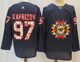Men's NHL Minnesota Wild Kirill Kaprizov Jersey (3)