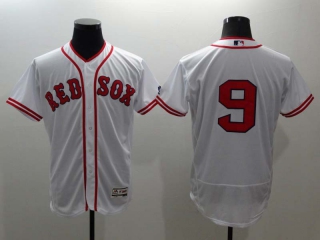 Men's MLB Boston Red Sox Ted Williams #9 Flex Base Jerseys (2)