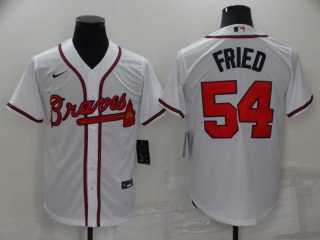 Men's MLB Atlanta Braves Max Fried #54 Nike Jerseys (2)