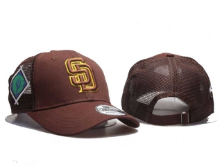 Wholesale MLB San Diego Padres 9TWENTY Mesh Adjustable Hats 5001