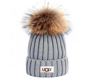 Wholesale UGG Beanie Hats Gray AAA 9011