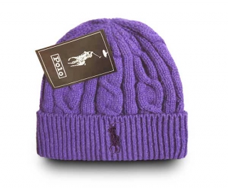Wholesale Polo Beanie Hats Purple AAA 9036