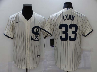 Men's MLB Chicago White Sox Lance Lynn #33 Jerseys (1)