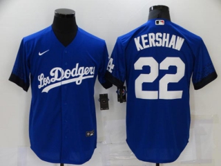 Men's MLB Los Angeles Dodgers Clayton Kershaw #22 Jersey (11)