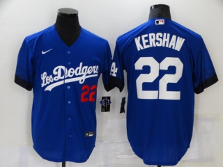 Men's MLB Los Angeles Dodgers Clayton Kershaw #22 Jersey (12)