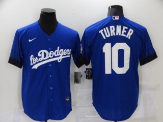 Men's MLB Los Angeles Dodgers Justin Turner #10 Jersey (7)