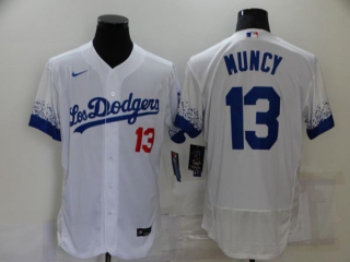 Men's MLB Los Angeles Dodgers Max Muncy #13 Flex Base Jersey (1)