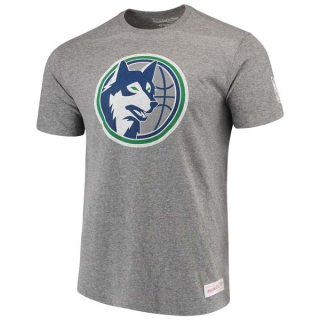 Men's NBA Minnesota Timberwolves 2022 Grey T-Shirts (2)