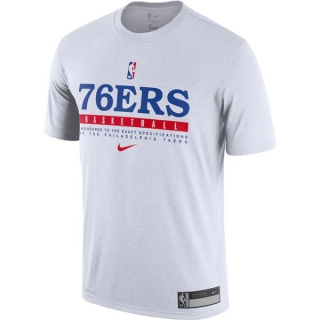 Men's NBA Philadelphia 76ers 2022 White T-Shirts (6)