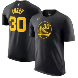 Men's NBA Golden State Warriors Stephen Curry 2022 Black T-Shirts (16)
