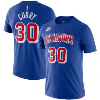 Men's NBA Golden State Warriors Stephen Curry 2022 Blue T-Shirts (17)