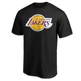 Men's NBA Los Angeles Lakers 2022 Black T-Shirts (14)