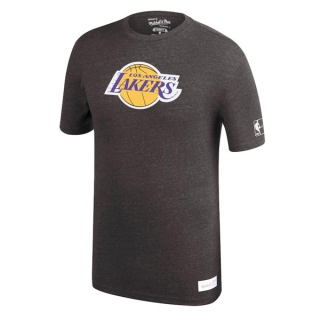 Men's NBA Los Angeles Lakers 2022 Black T-Shirts (15)