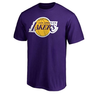 Men's NBA Los Angeles Lakers 2022 Purple T-Shirts (24)