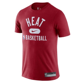 Men's NBA Miami Heat 2022 Red T-Shirts (5)