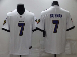 Men's NFL Baltimore Ravens Rashod Bateman #7 Jersey (1)