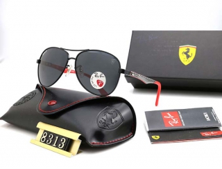 Ray-Ban 8313 Ferrari Aviator Sunglasses AAA (6)