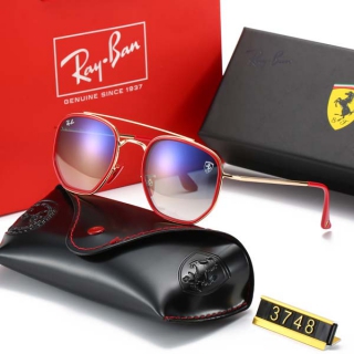Ray-Ban 3748 Scuderia Ferrari Collection Square Sunglasses AAA (3)