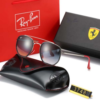 Ray-Ban 3748 Scuderia Ferrari Collection Square Sunglasses AAA (5)