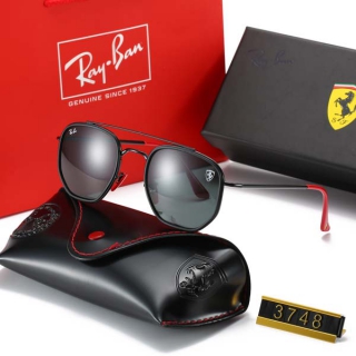 Ray-Ban 3748 Scuderia Ferrari Collection Square Sunglasses AAA (7)