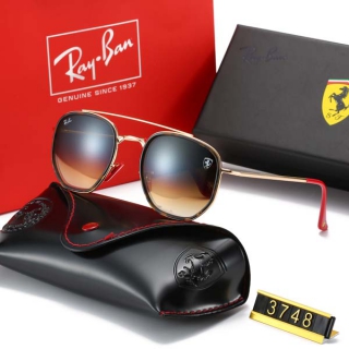 Ray-Ban 3748 Scuderia Ferrari Collection Square Sunglasses AAA (8)